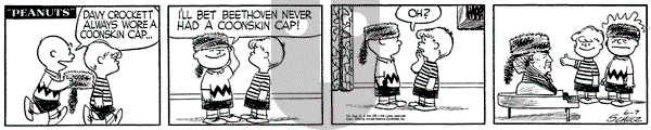 Peanuts on Tuesday June 7, 1955 Comic Strip