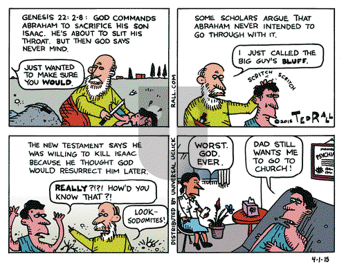 Ted Rall on Wednesday April 1, 2015 Comic Strip