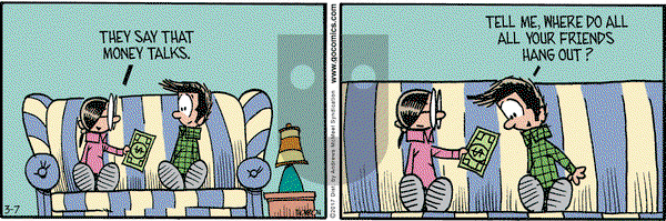 Grand Avenue on Tuesday March 7, 2017 Comic Strip