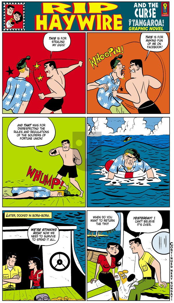 Rip Haywire on Sunday December 7, 2014 Comic Strip