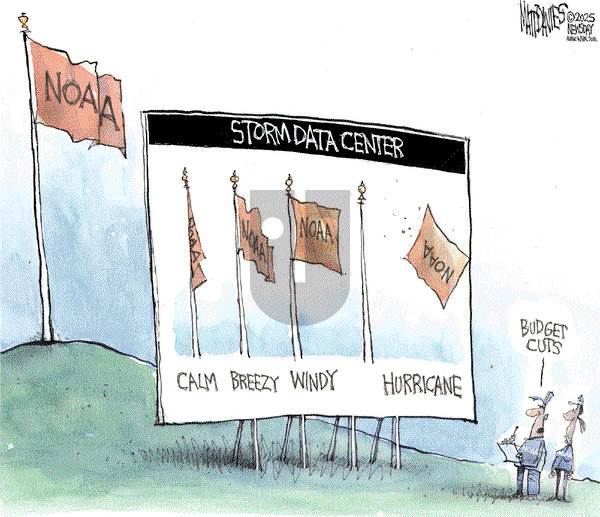 Matt Davies on Friday June 6, 2025 Comic Strip