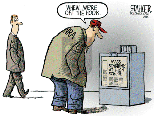 Jeff Stahler on Friday April 11, 2014 Comic Strip