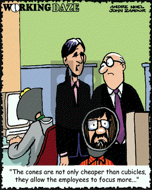 Working Daze on Tuesday April 30, 2002 Comic Strip