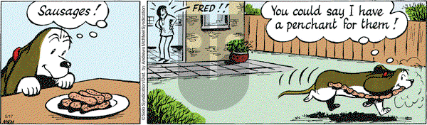 Fred Basset on Thursday May 17, 2018 Comic Strip