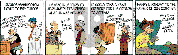 Arlo and Janis on Monday February 22, 2021 Comic Strip