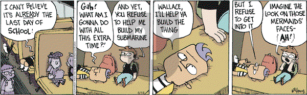 Wallace the Brave - Tuesday June 18, 2024 Comic Strip