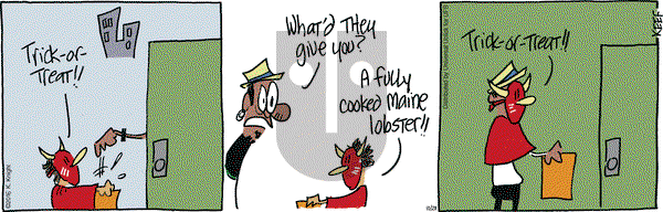 The Knight Life on Friday October 28, 2016 Comic Strip