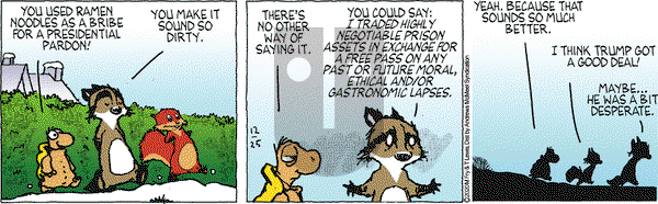 Over the Hedge on Friday December 25, 2020 Comic Strip
