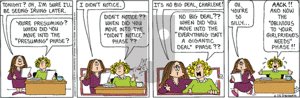 Cathy Classics on Saturday June 28, 2003 Comic Strip