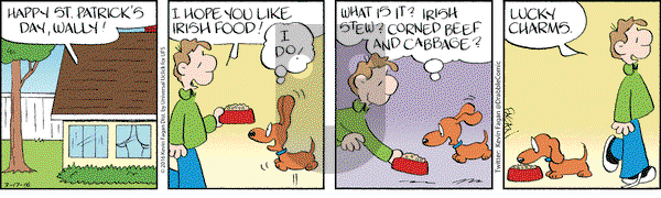 Drabble on Thursday March 17, 2016 Comic Strip