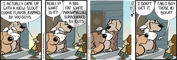 DeFlocked on Friday April 7, 2017 Comic Strip