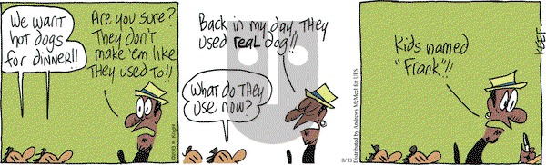 The Knight Life on Tuesday August 13, 2019 Comic Strip