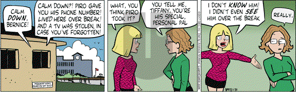 Luann on Tuesday January 31, 2017 Comic Strip
