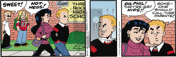 Nancy on Monday February 16, 2015 Comic Strip