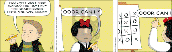 Nancy - Wednesday September 18, 2024 Comic Strip