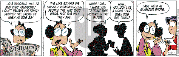 Baldo on Wednesday December 4, 2002 Comic Strip