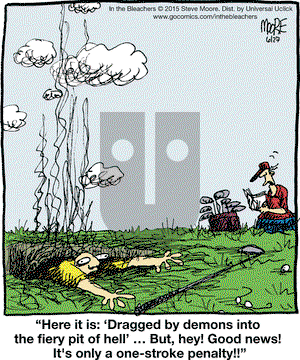 In the Bleachers on Saturday June 27, 2015 Comic Strip