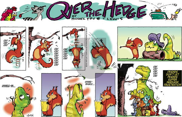 Over the Hedge on Sunday October 24, 2021 Comic Strip