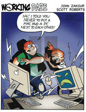 Working Daze on Wednesday September 10, 2008 Comic Strip