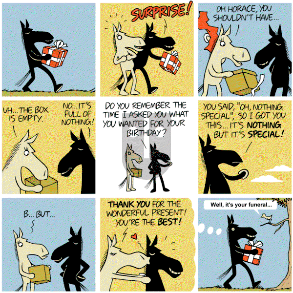 Dark Side of the Horse - Sunday July 19, 2015 Comic Strip