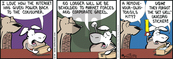 DeFlocked on Saturday March 24, 2018 Comic Strip
