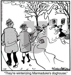 Marmaduke on Tuesday January 10, 2006 Comic Strip