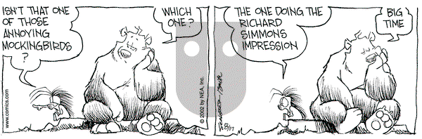 The Grizzwells on Saturday August 17, 2002 Comic Strip