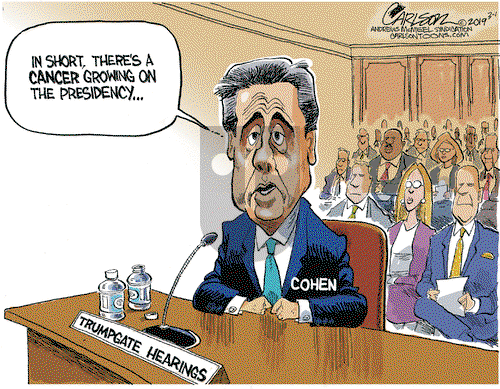 Stuart Carlson on Friday March 1, 2019 Comic Strip