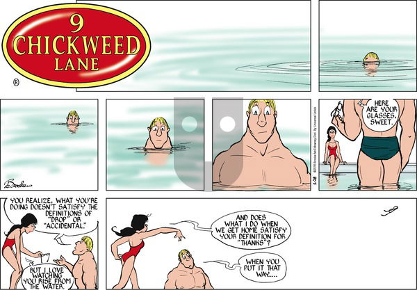 9 Chickweed Lane on Sunday February 28, 2016 Comic Strip