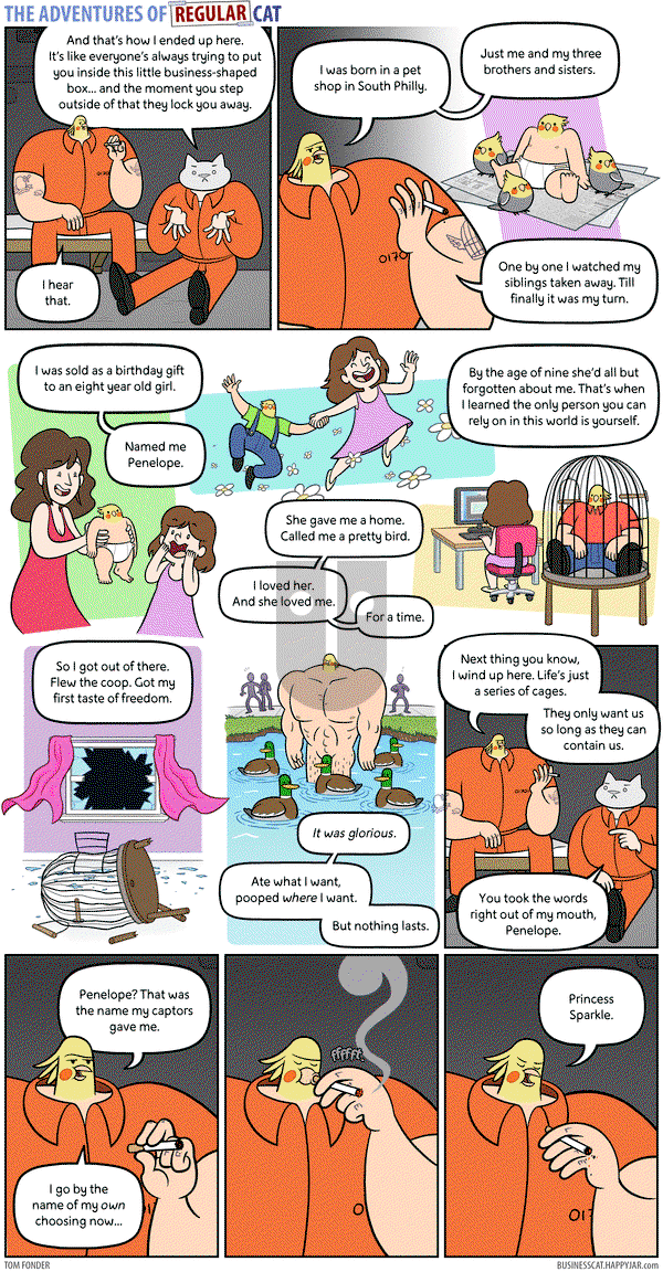 The Adventures of Business Cat on Monday April 23, 2018 Comic Strip