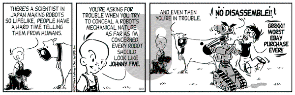 Cow and Boy Classics on Saturday October 13, 2007 Comic Strip