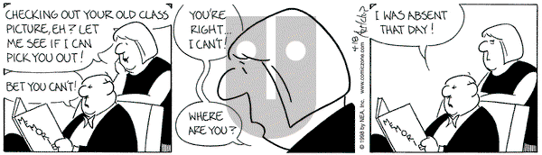 The Born Loser on Saturday April 18, 1998 Comic Strip