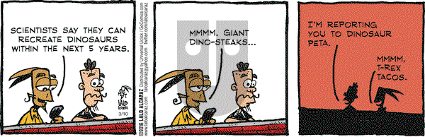 La Cucaracha on Thursday March 10, 2016 Comic Strip