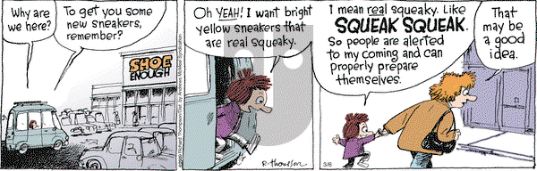 Cul de Sac on Wednesday March 6, 2019 Comic Strip