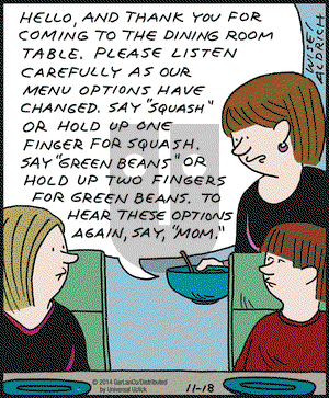 Real Life Adventures on Tuesday November 18, 2014 Comic Strip