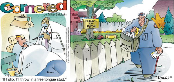 Cornered on Sunday April 20, 2025 Comic Strip
