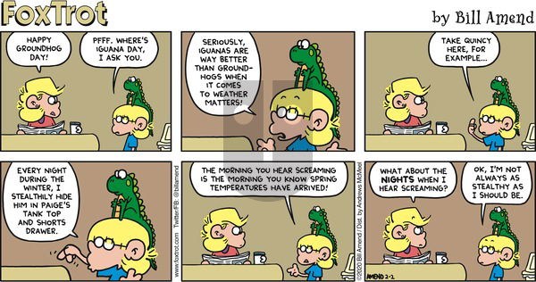 FoxTrot on Sunday February 2, 2020 Comic Strip