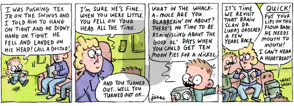 Tex on Thursday April 24, 2025 Comic Strip