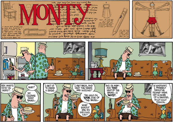 Monty on Sunday June 3, 2012 Comic Strip