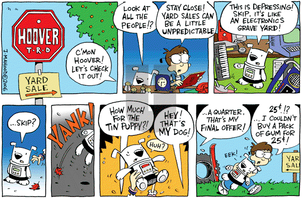 Bleeker: The Rechargeable Dog on Sunday August 20, 2006 Comic Strip