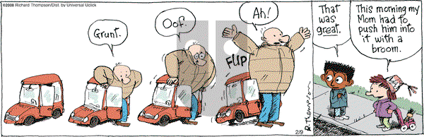 Cul de Sac on Saturday February 9, 2013 Comic Strip
