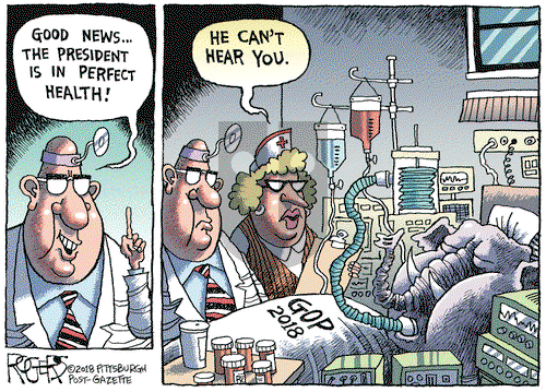 Rob Rogers on Friday January 19, 2018 Comic Strip