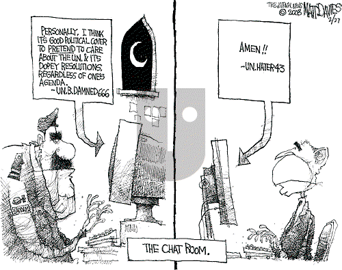 Matt Davies on Wednesday February 26, 2003 Comic Strip