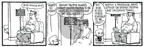 Monty on Friday April 6, 2007 Comic Strip