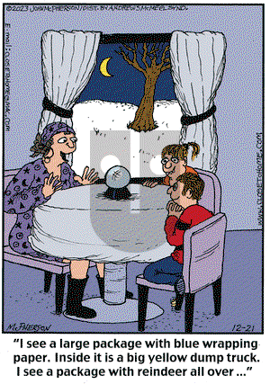 Close to Home on Thursday December 21, 2023 Comic Strip