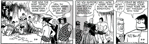 Alley Oop on Wednesday May 9, 1956 Comic Strip