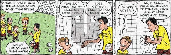 Cleats - Thursday August 5, 2004 Comic Strip
