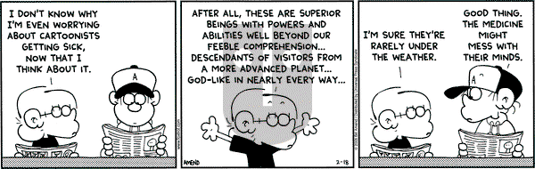 FoxTrot on Saturday February 18, 2006 Comic Strip