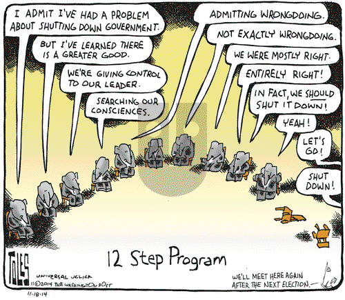 Tom Toles on Tuesday November 18, 2014 Comic Strip