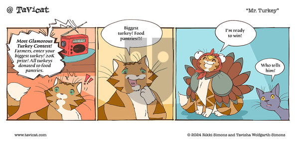 @Tavicat on Monday November 18, 2024 Comic Strip